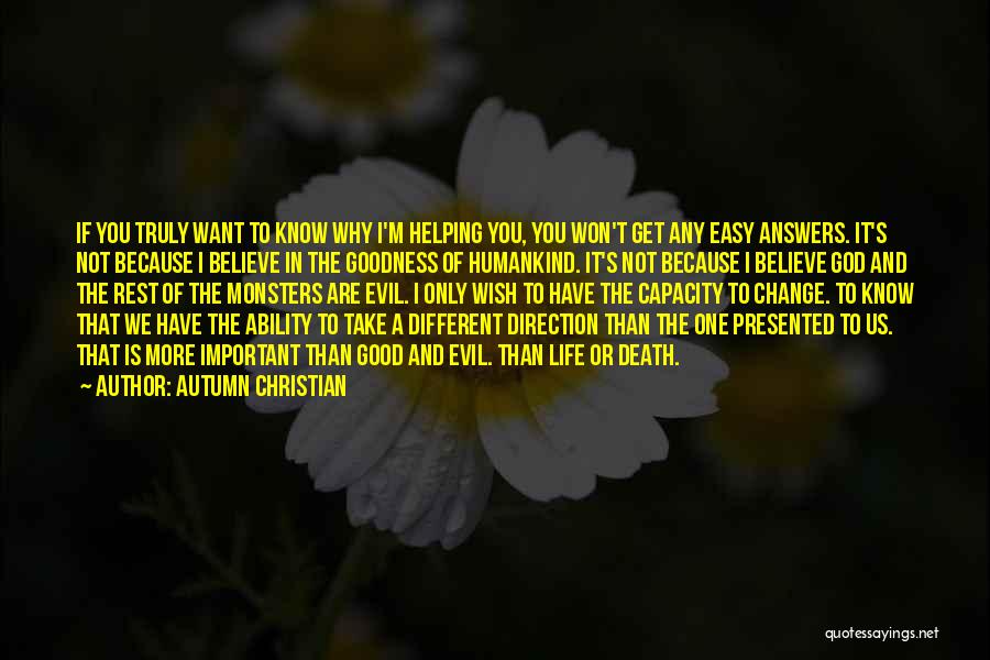 Death Is Not Easy Quotes By Autumn Christian