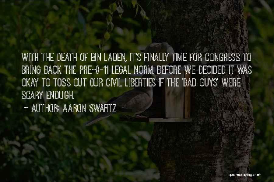 Death Is Not Scary Quotes By Aaron Swartz