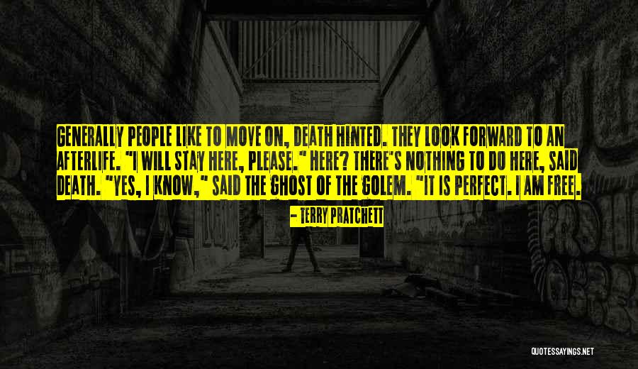 Death Is Nothing Quotes By Terry Pratchett