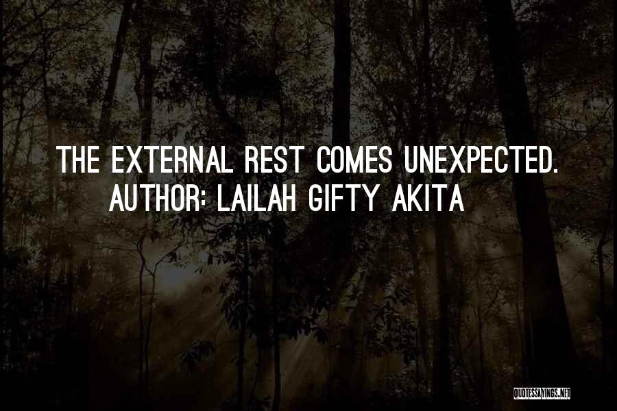 Death Is Unexpected Quotes By Lailah Gifty Akita