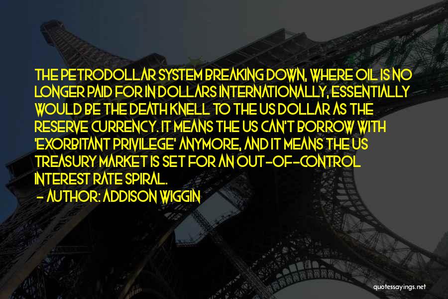 Death Knell Quotes By Addison Wiggin