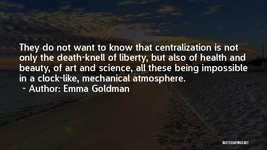 Death Knell Quotes By Emma Goldman