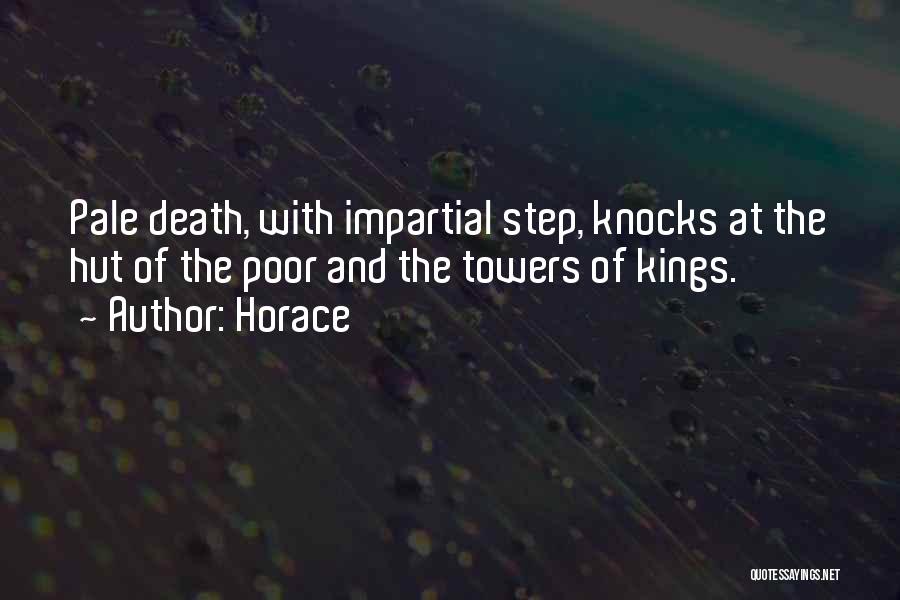 Death Knocks Quotes By Horace