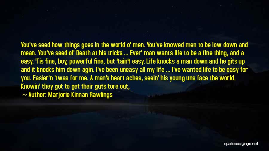 Death Knocks Quotes By Marjorie Kinnan Rawlings