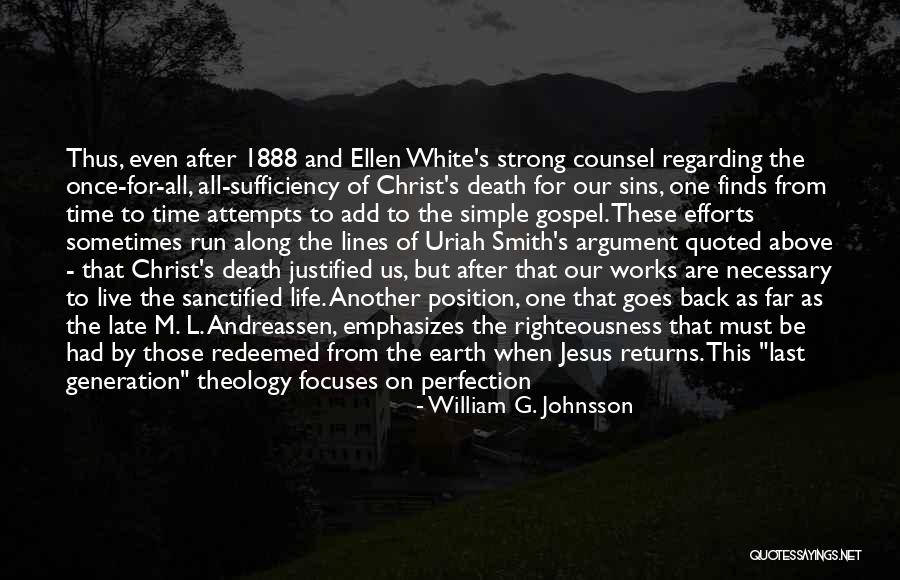 Death Lines Quotes By William G. Johnsson Death Lines Quotes By William G. Johnsson