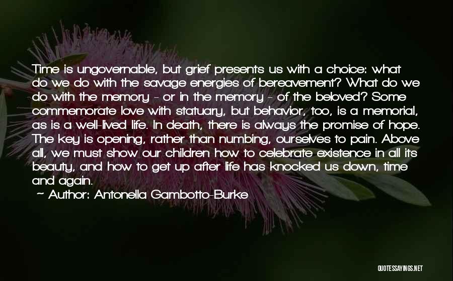 Death Loss And Grief Quotes By Antonella Gambotto-Burke