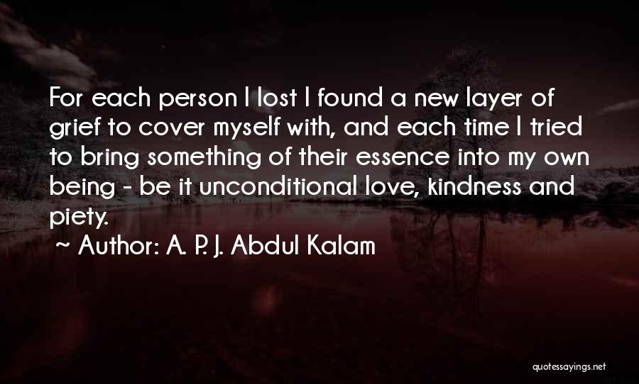 Death Lost Love Quotes By A. P. J. Abdul Kalam