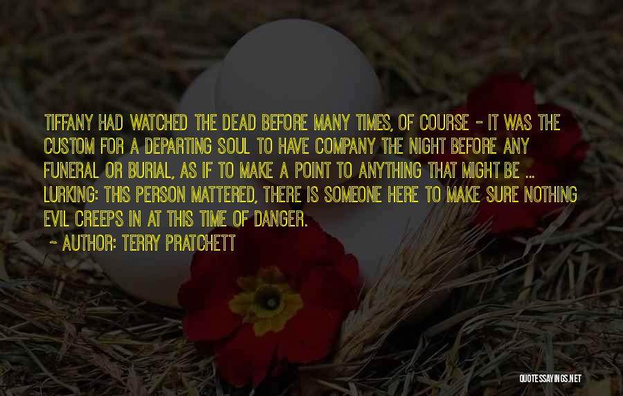 Death Lurking Quotes By Terry Pratchett