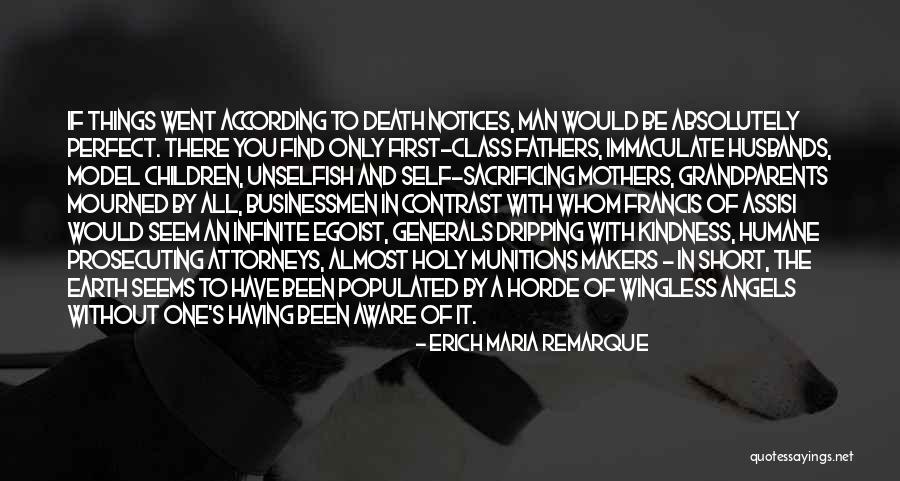 Death Memorials Quotes By Erich Maria Remarque