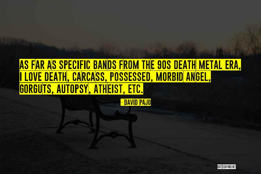 Death Metal Bands Quotes By David Pajo Death Metal Bands Quotes By David Pajo