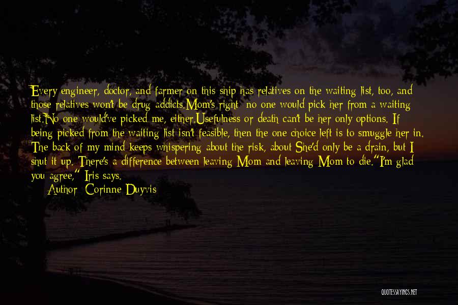 Death Mom Quotes By Corinne Duyvis