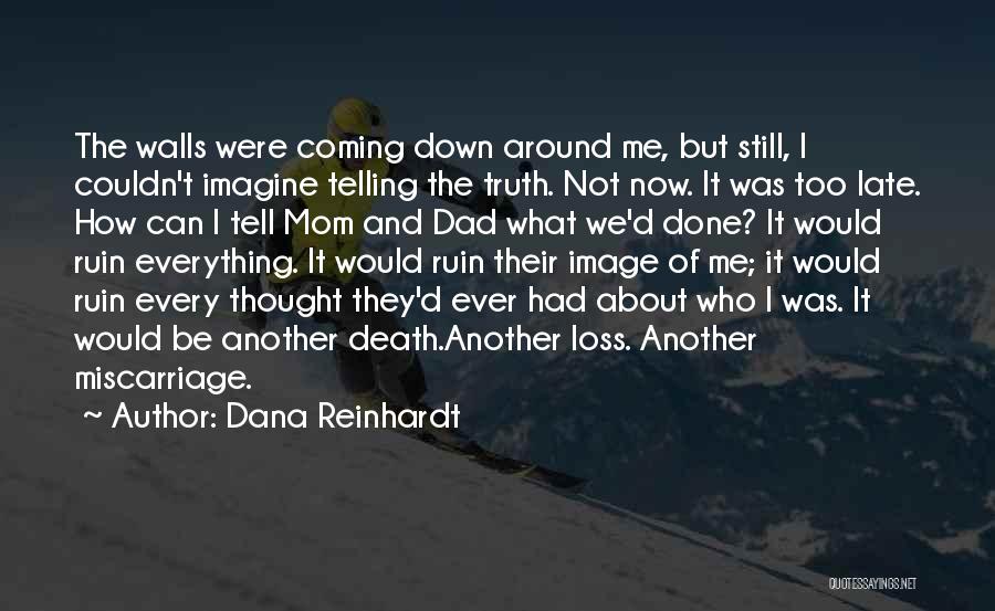 Death Mom Quotes By Dana Reinhardt