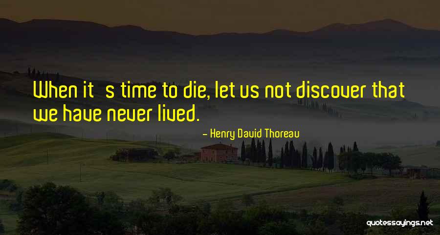 Death Motivational Quotes By Henry David Thoreau