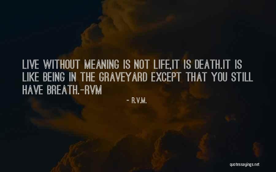 Death Motivational Quotes By R.v.m.