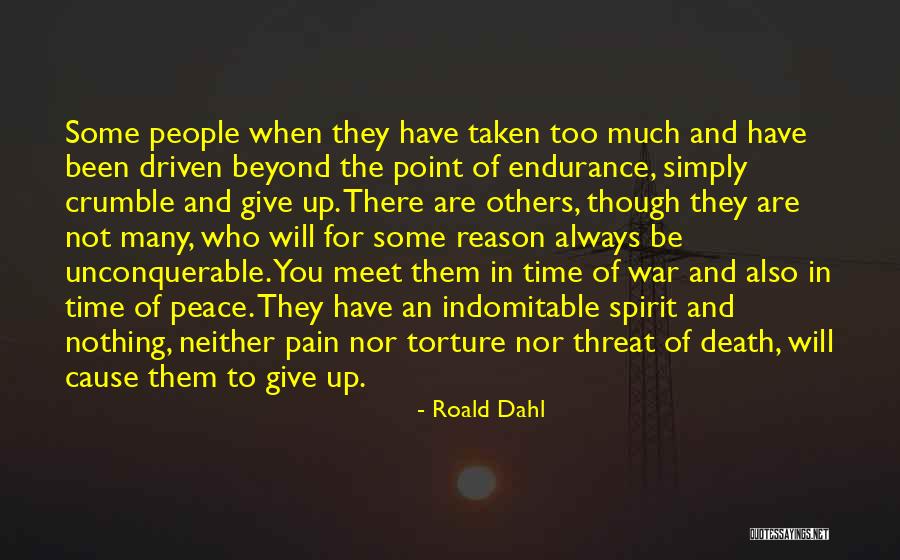 Death Motivational Quotes By Roald Dahl