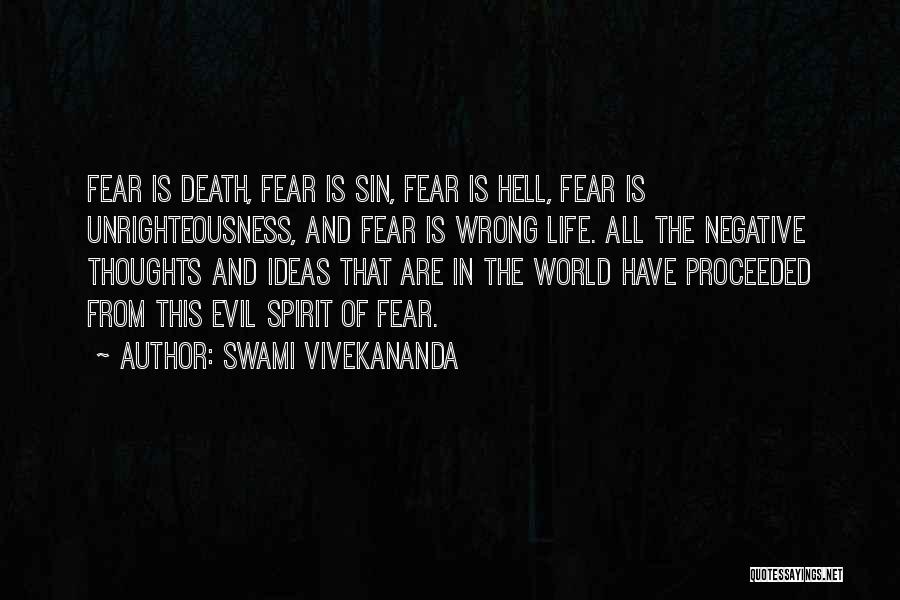 Death Motivational Quotes By Swami Vivekananda