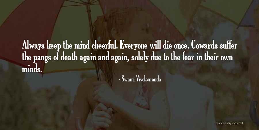 Death Motivational Quotes By Swami Vivekananda