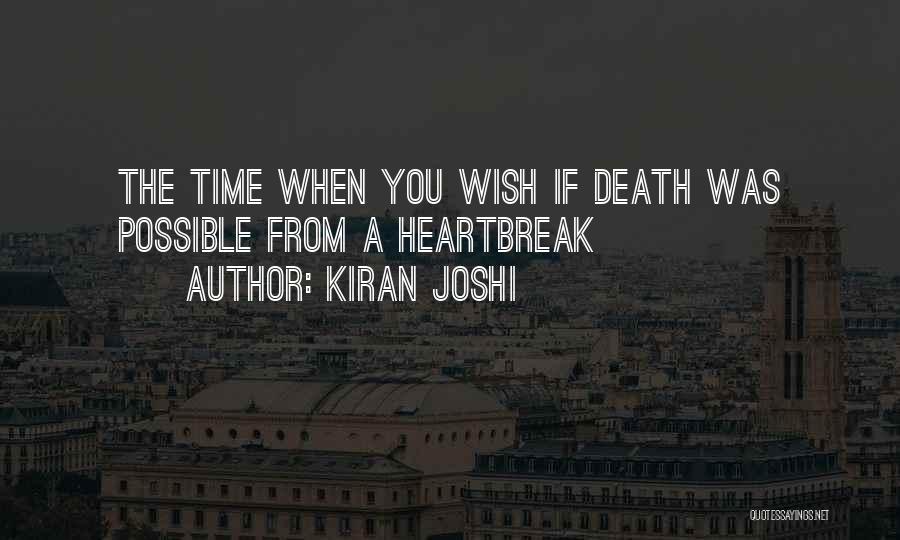 Death Moving On Quotes By Kiran Joshi