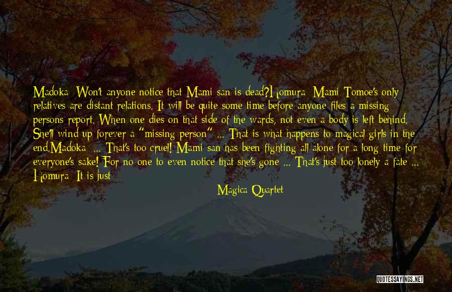 Death Notice Quotes By Magica Quartet Death Notice Quotes By Magica Quartet