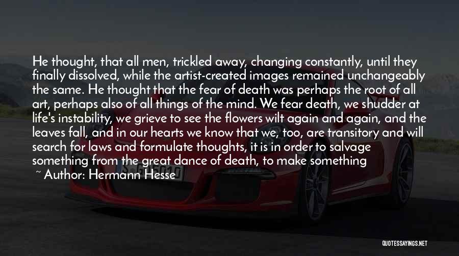 Death Of A Beautiful Woman Quotes By Hermann Hesse