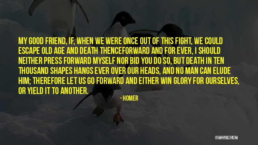 Death Of A Good Friend Quotes By Homer