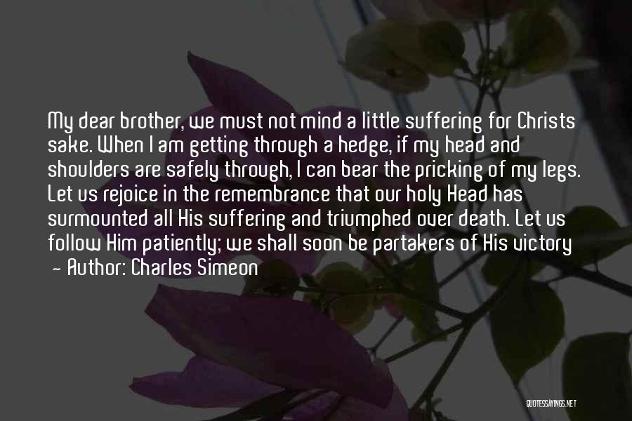 Death Of A Little Brother Quotes By Charles Simeon