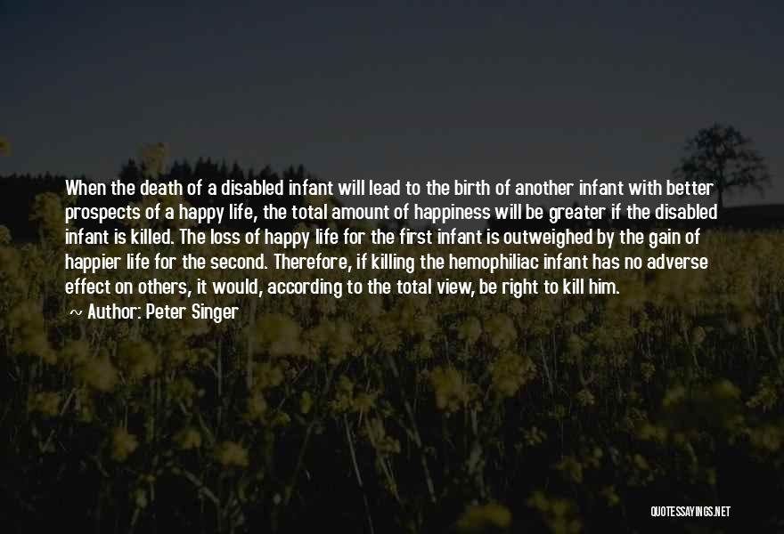 Death Of A Singer Quotes By Peter Singer