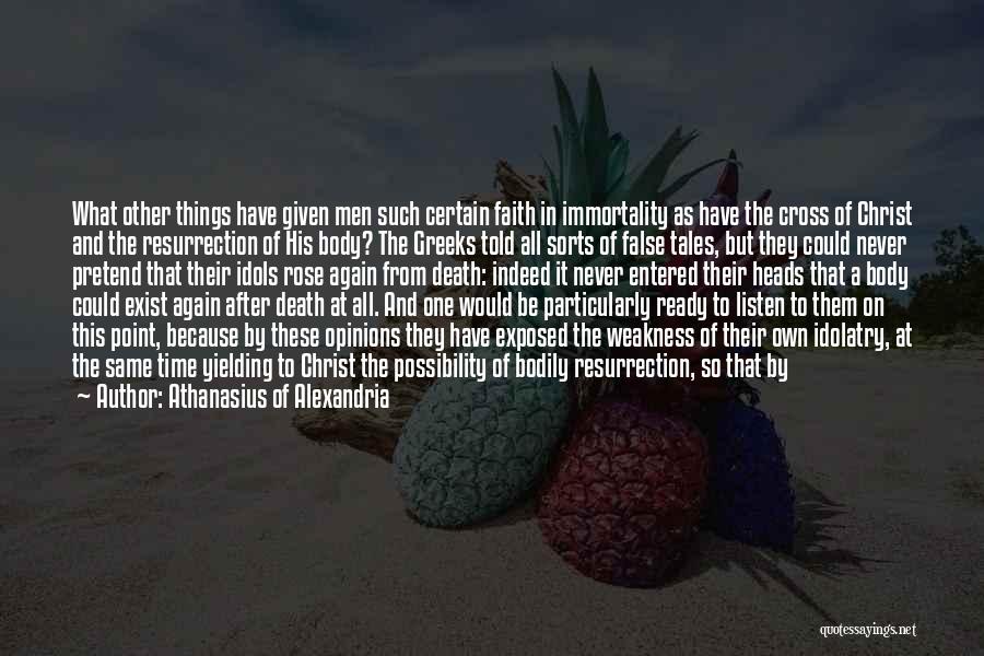 Death Of A Son Quotes By Athanasius Of Alexandria