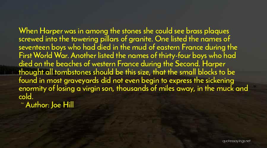 Death Of A Son Quotes By Joe Hill