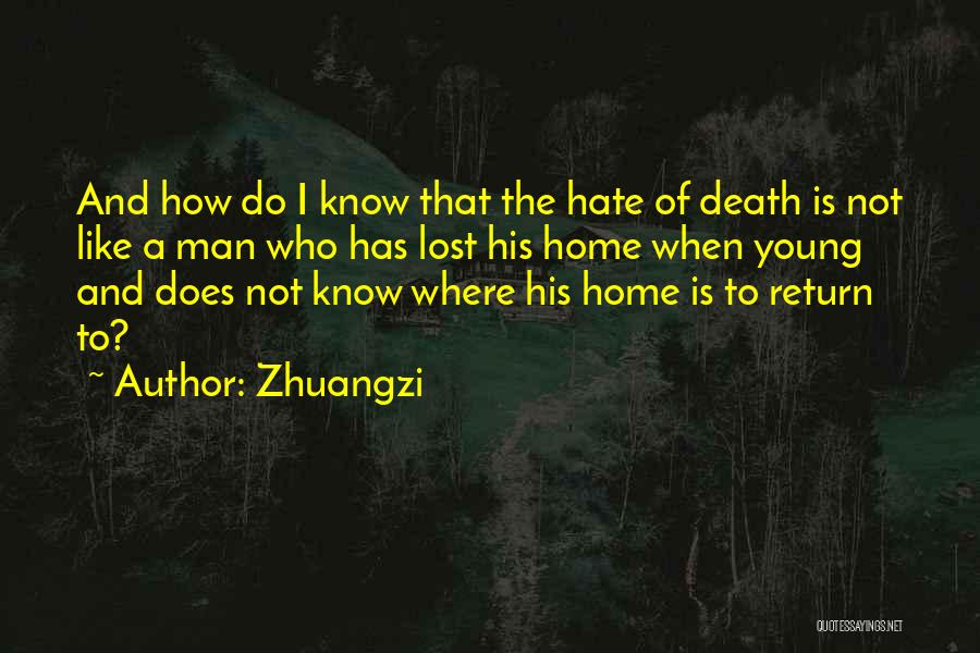 Death Of A Young Man Quotes By Zhuangzi