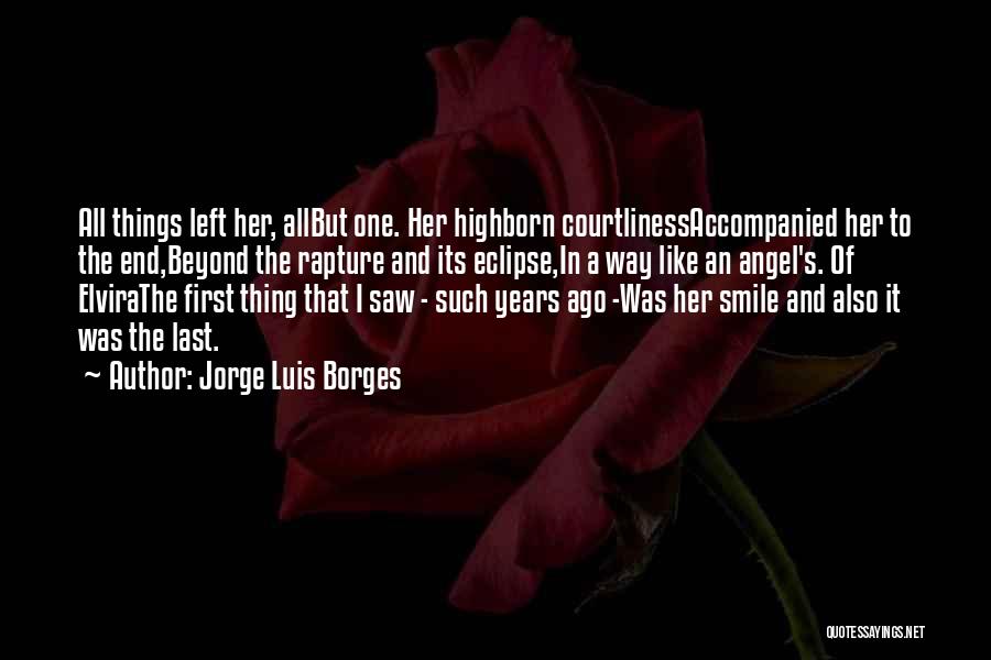 Death Of An Angel Quotes By Jorge Luis Borges