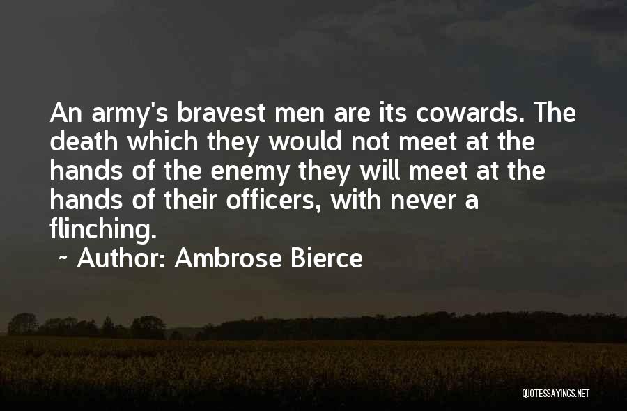 Death Of An Enemy Quotes By Ambrose Bierce