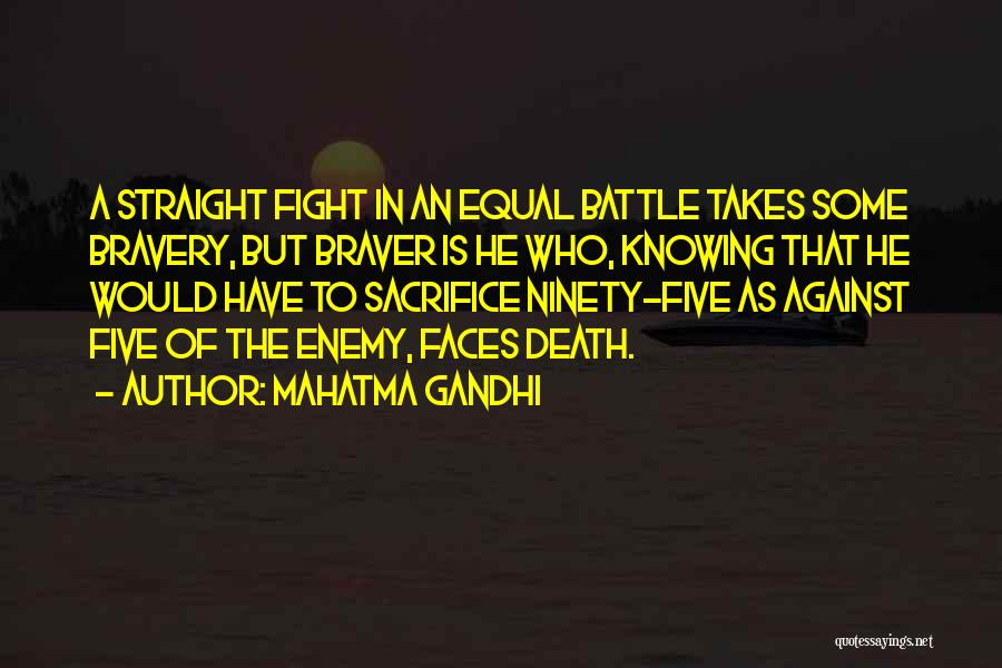 Death Of An Enemy Quotes By Mahatma Gandhi