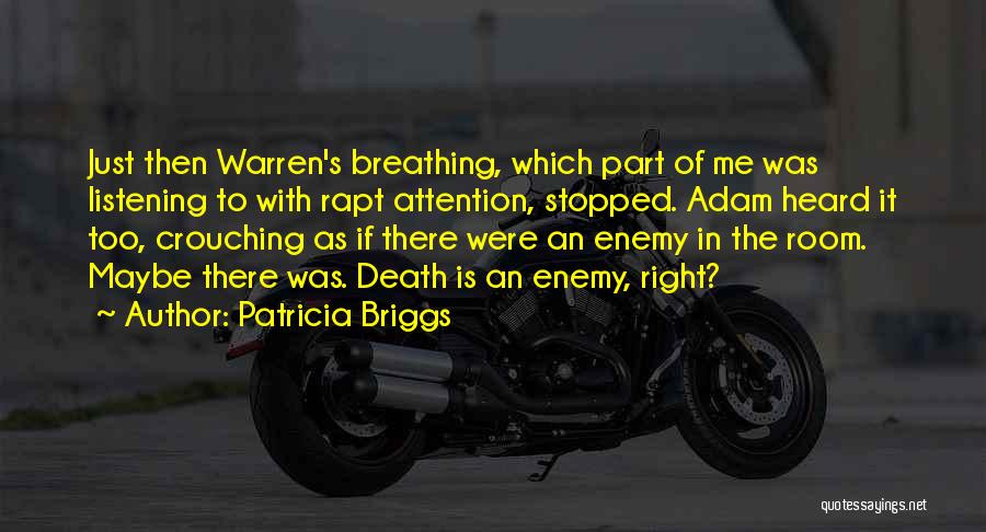 Death Of An Enemy Quotes By Patricia Briggs