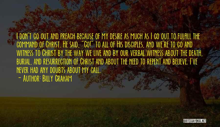 Death Of Christ Quotes By Billy Graham