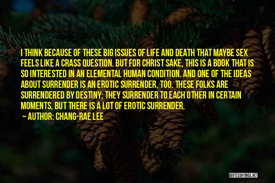 Death Of Christ Quotes By Chang-rae Lee