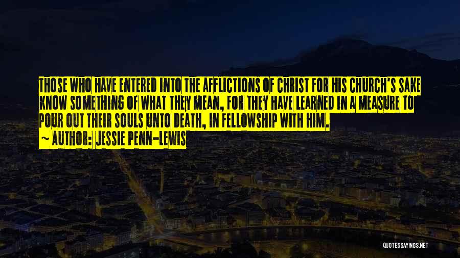Death Of Christ Quotes By Jessie Penn-Lewis
