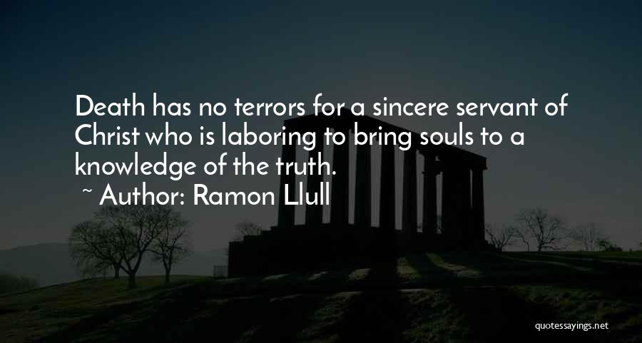 Death Of Christ Quotes By Ramon Llull