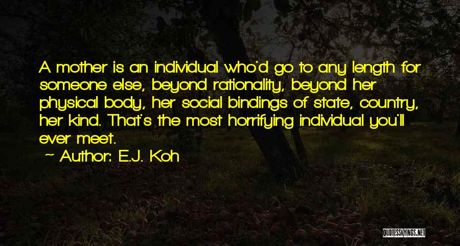 Death Of Family Quotes By E.J. Koh