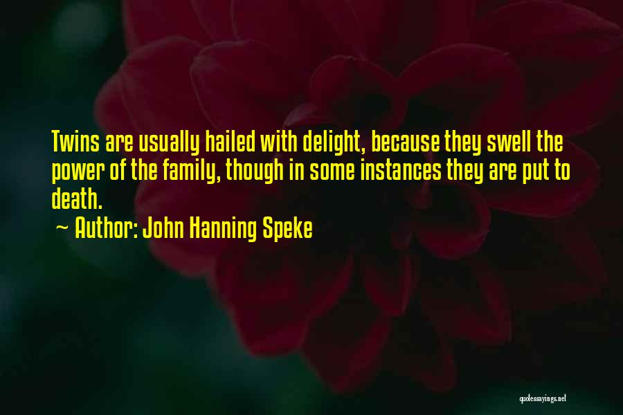 Death Of Family Quotes By John Hanning Speke