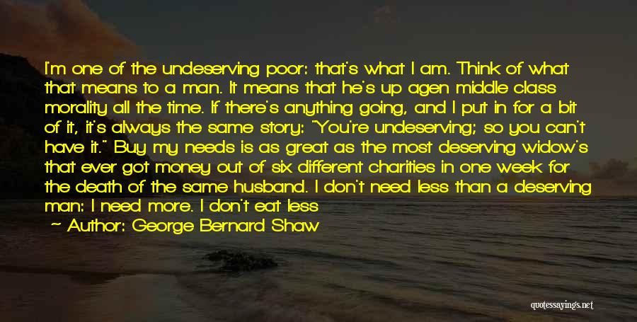 Death Of Great Man Quotes By George Bernard Shaw