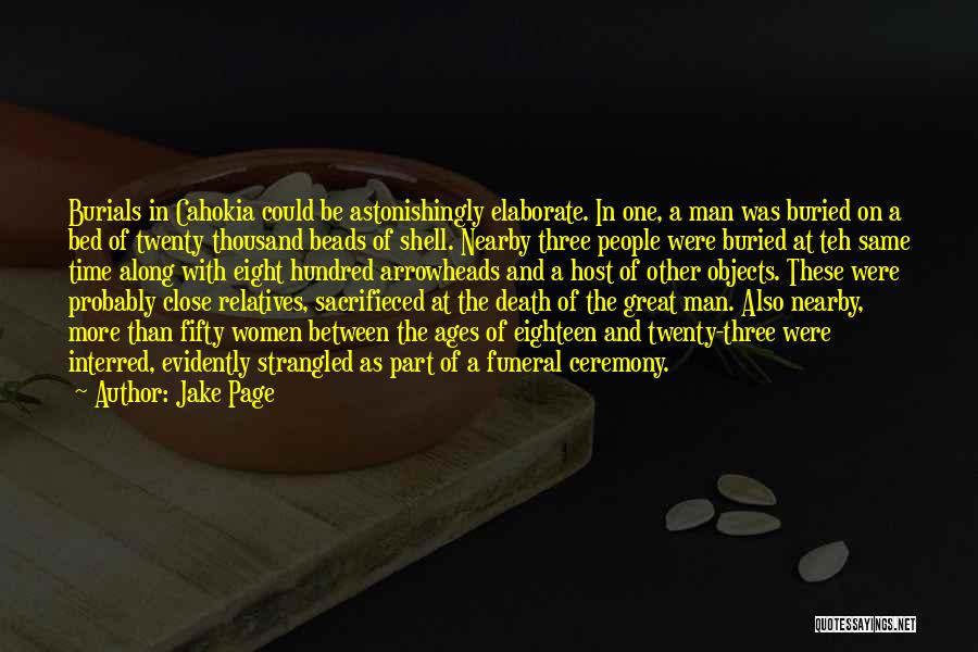 Death Of Great Man Quotes By Jake Page