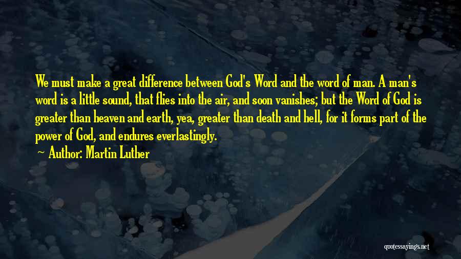 Death Of Great Man Quotes By Martin Luther