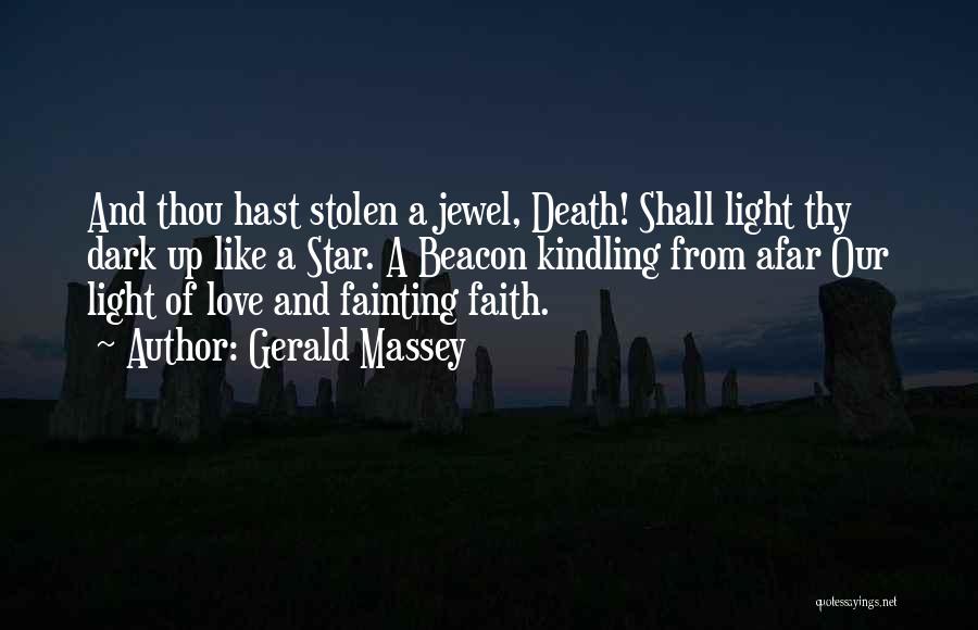 Death Of Love Quotes By Gerald Massey