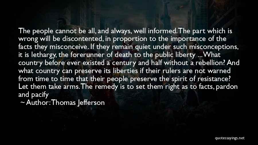 Death Of Tyrants Quotes By Thomas Jefferson