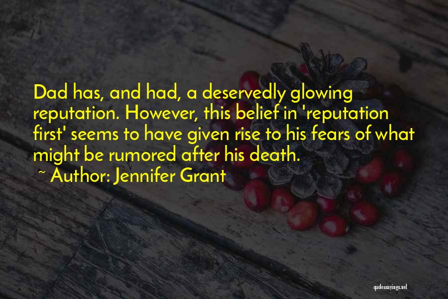 Death Of Your Dad Quotes By Jennifer Grant