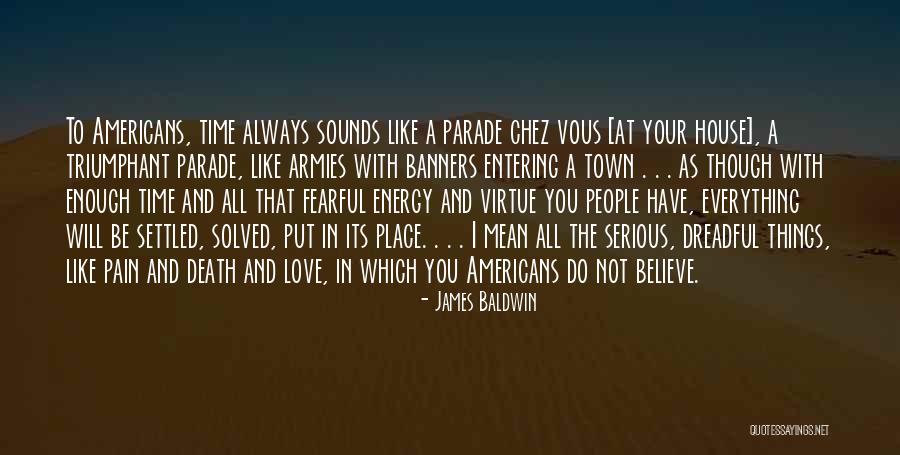 Death Parade Quotes By James Baldwin