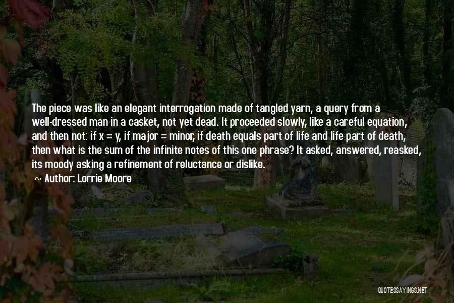 Death Part Of Life Quotes By Lorrie Moore