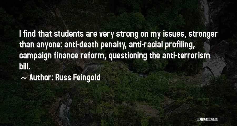 Death Penalty Anti Quotes By Russ Feingold