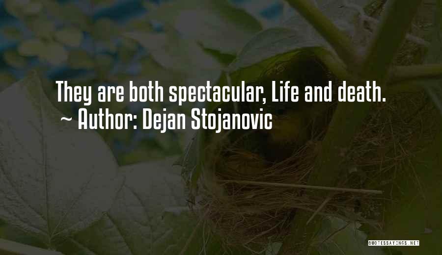 Death Poems Quotes By Dejan Stojanovic